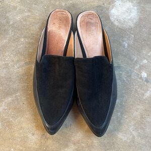 HALOGEN DUAL FABRIC: LEATHER & SUEDE MULE